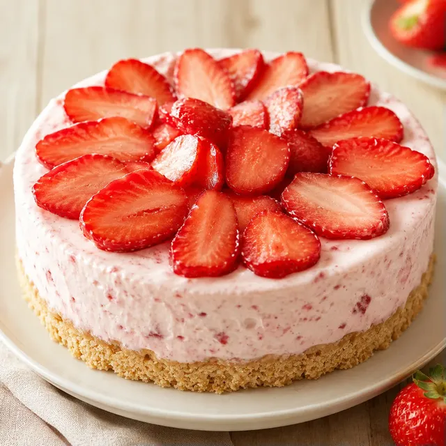 Cheesecakes fraise légers
