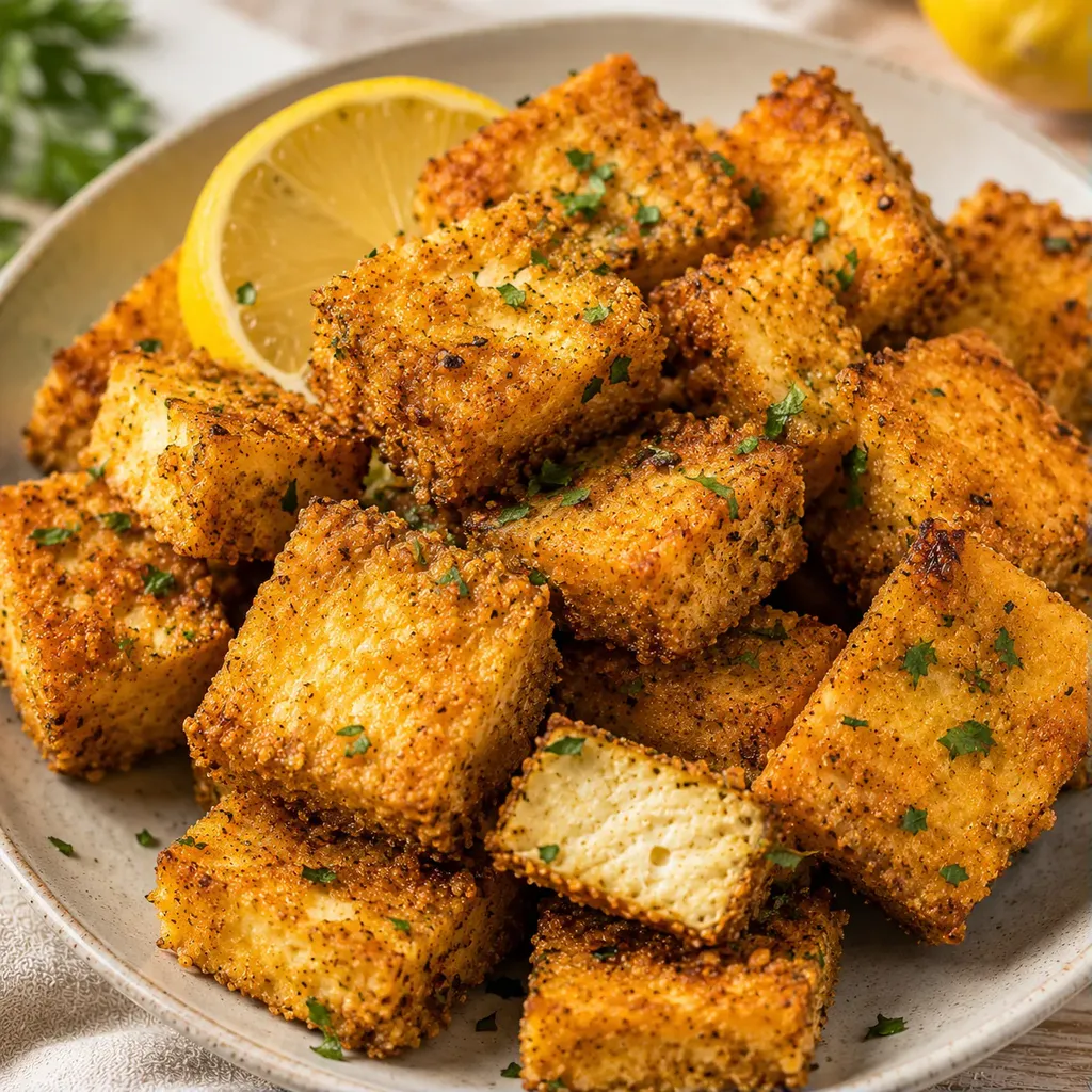 Tofu croustillant maison