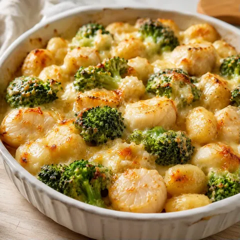Gnocchis brocoli fromage