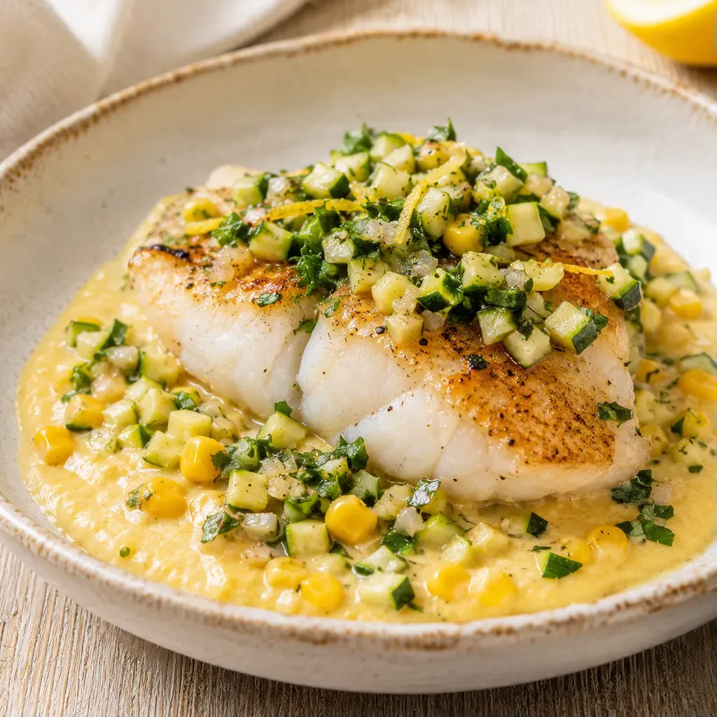 Lait de maïs turbot
