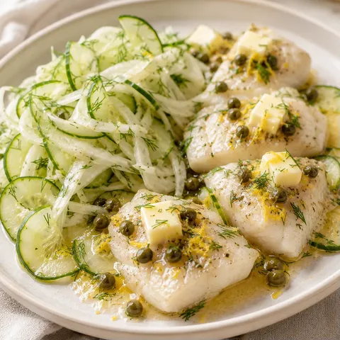 Citron fenouil câpres