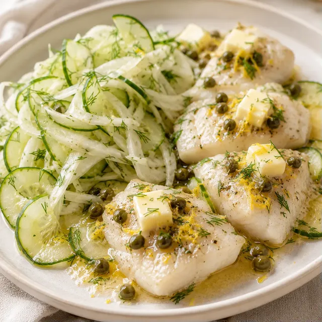 Citron fenouil câpres