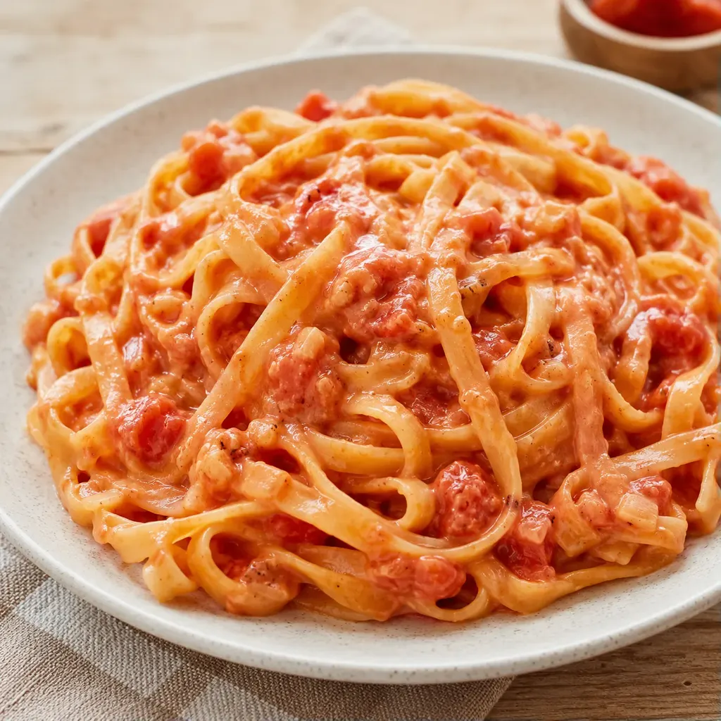 Tagliatelles sauce crémeuse