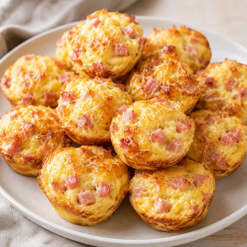 Bouchées jambon fromage