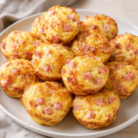 Bouchées jambon fromage