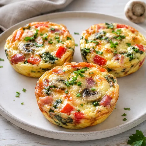 Quiches légères aux légumes