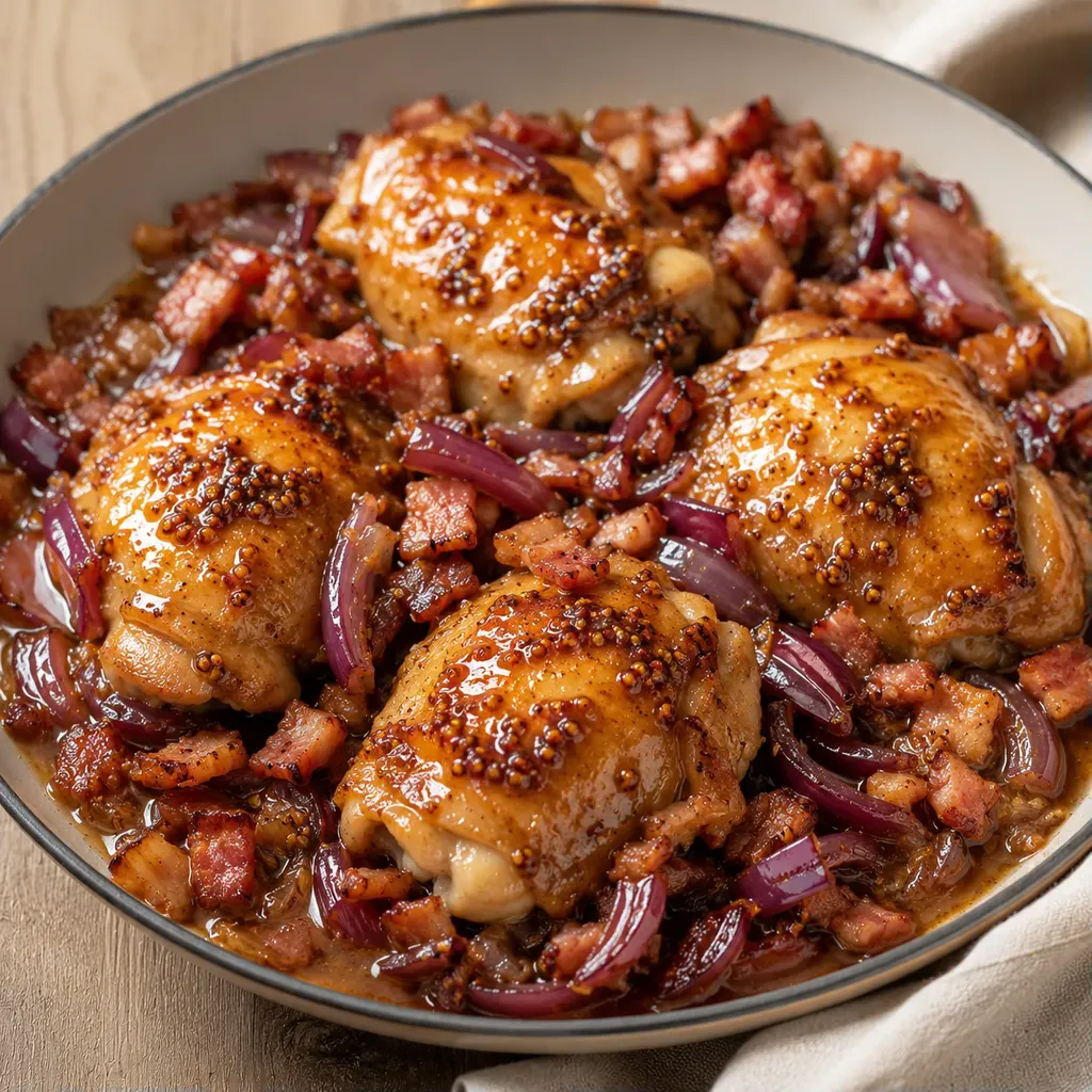 Poulet doux et salé