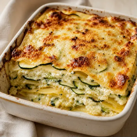 Courgettes Ricotta Lasagnes