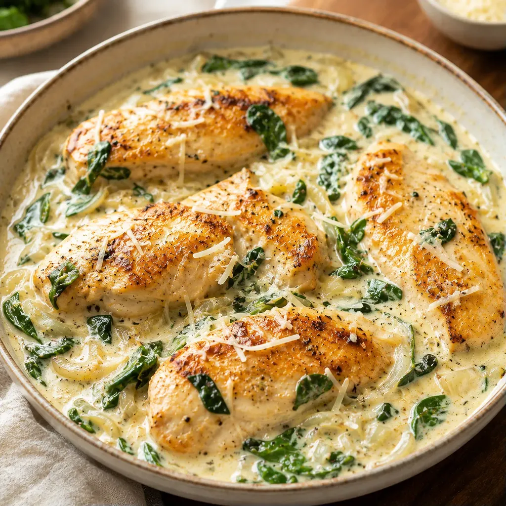 Poulet Crème Parmesan