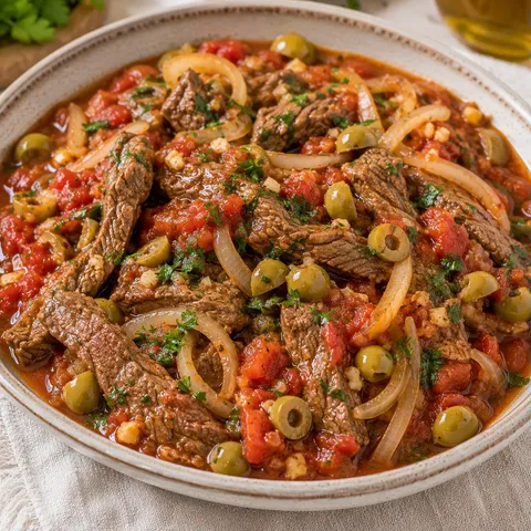 Olives tomates boeuf