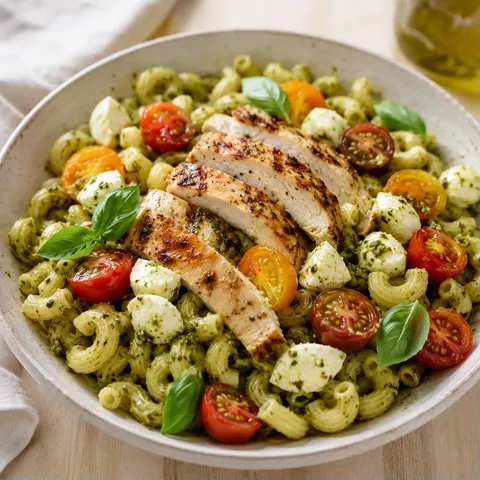 Pesto et poulet