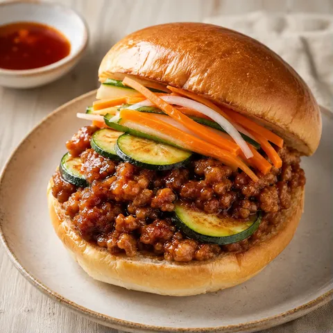 Burger parfumé bánh mì