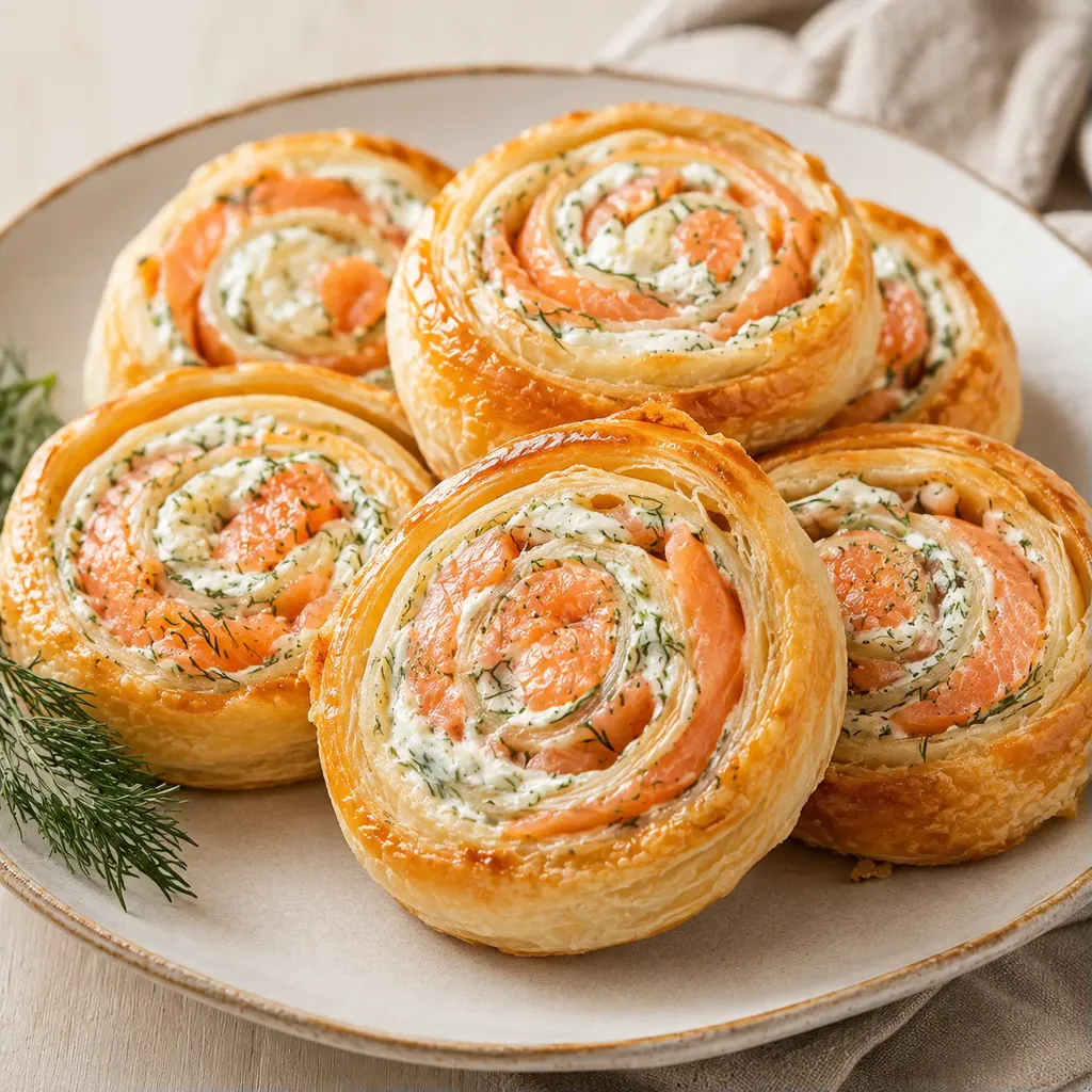 Saumon fumé feuilleté
