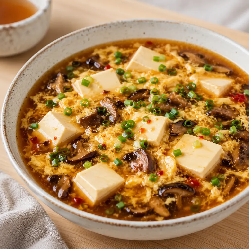 Tofu aigre-piquant rapide