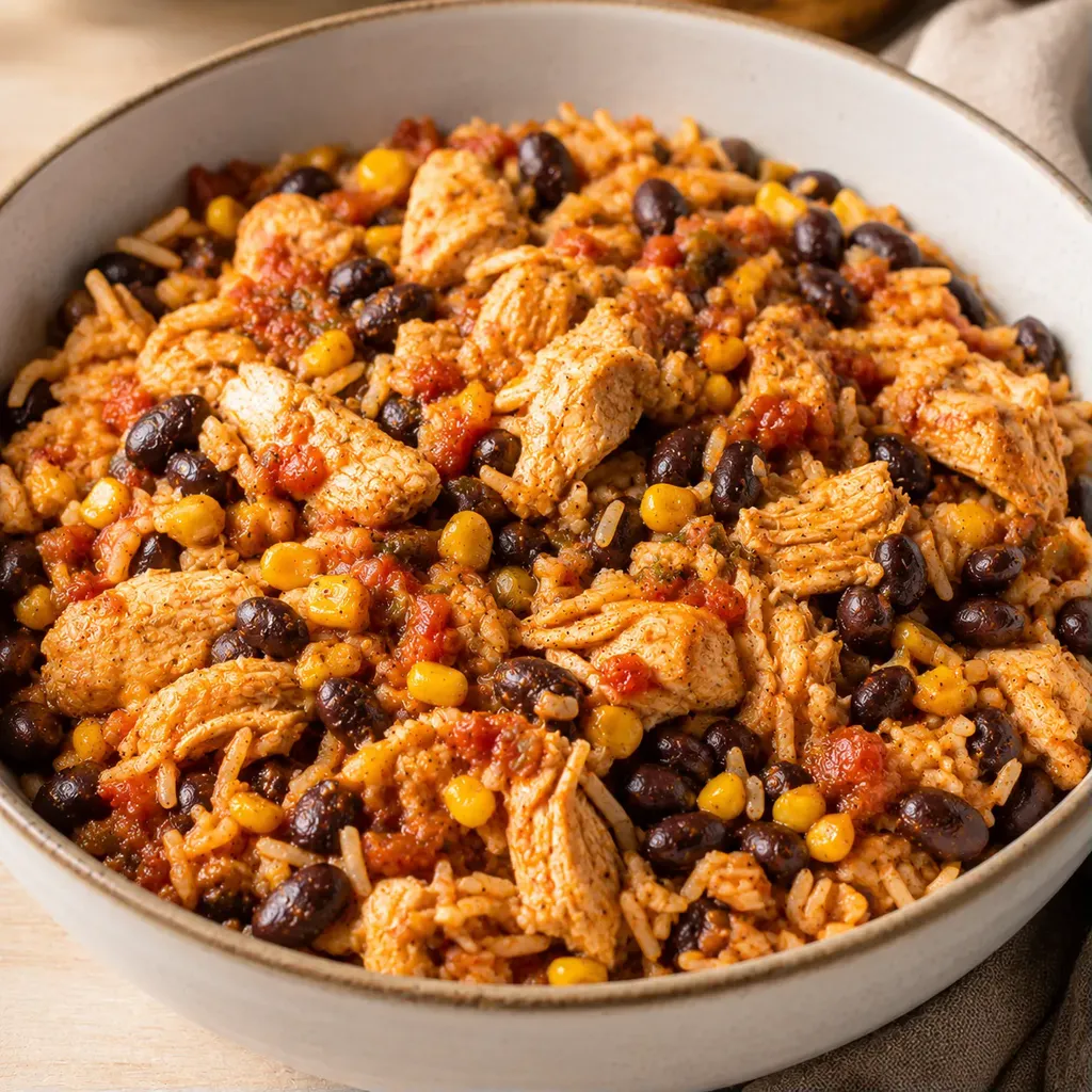 Poulet burrito rapide