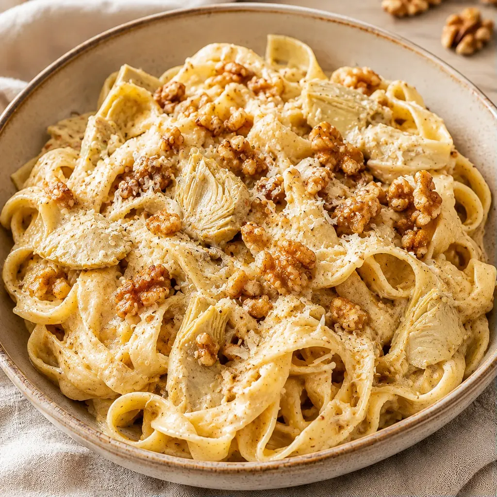 Tagliatelles noix crèmeuses