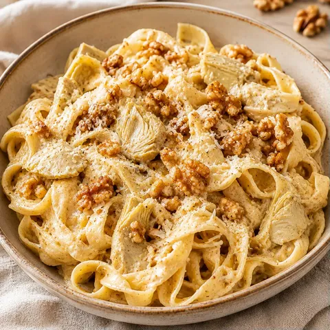 Tagliatelles noix crèmeuses