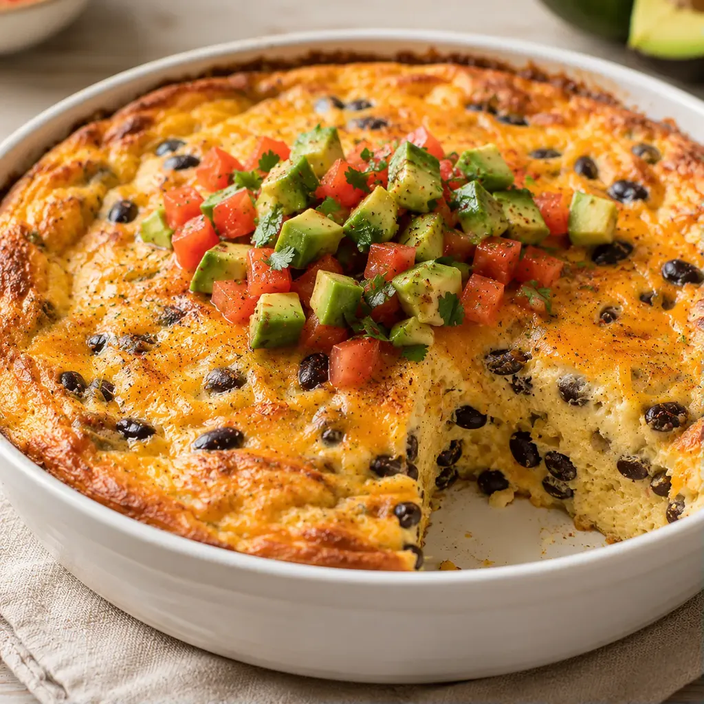 Soufflée four mexicaine