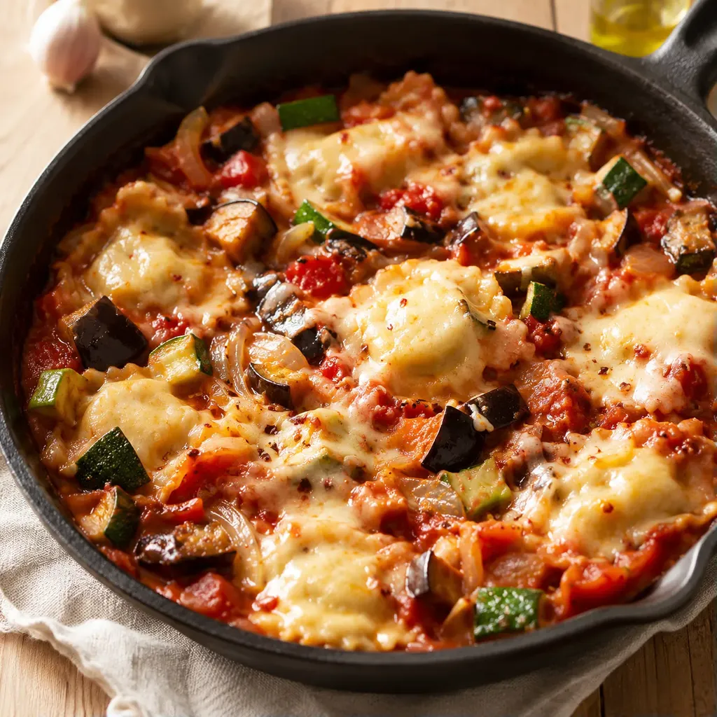 Ratatouille aux raviolis
