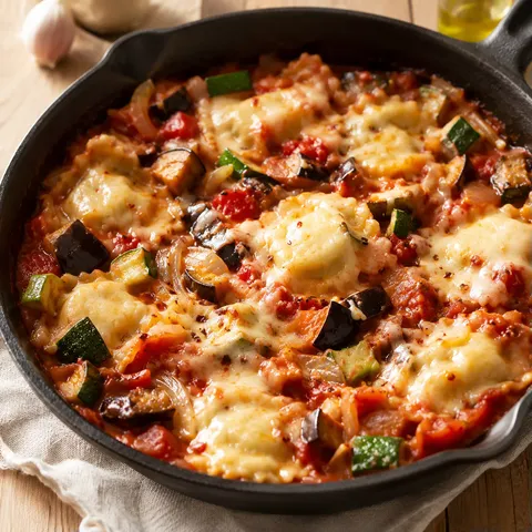 Ratatouille aux raviolis