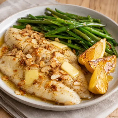 Sole amandes citrons verts