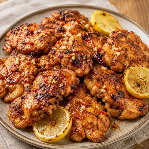 Poulet grillé citron