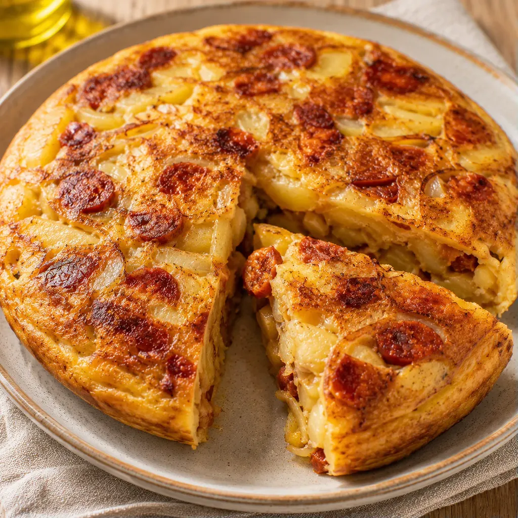 Chorizo et pommes moelleuses