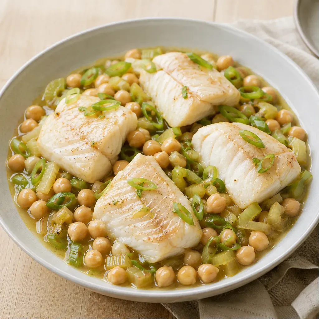 Filet poisson céleri citron