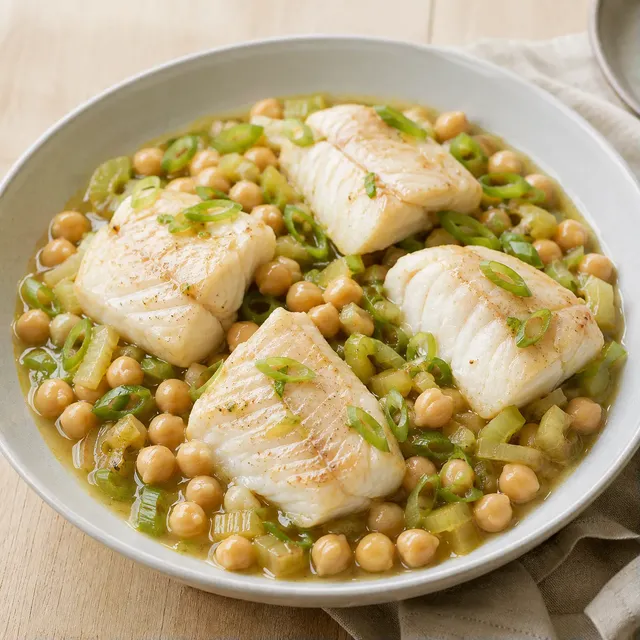 Filet poisson céleri citron