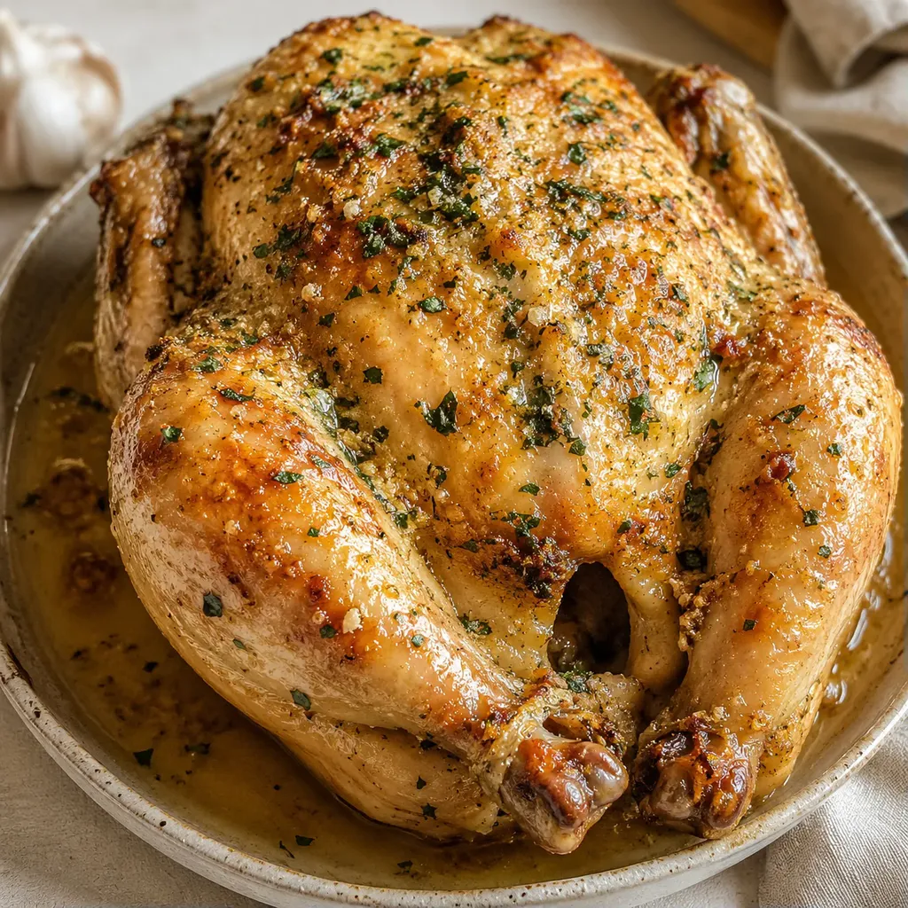 Basilic parmesan poulet