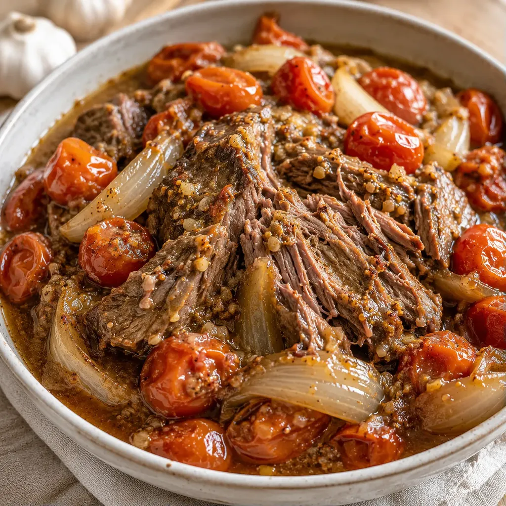 Boeuf tomates mijoteuse