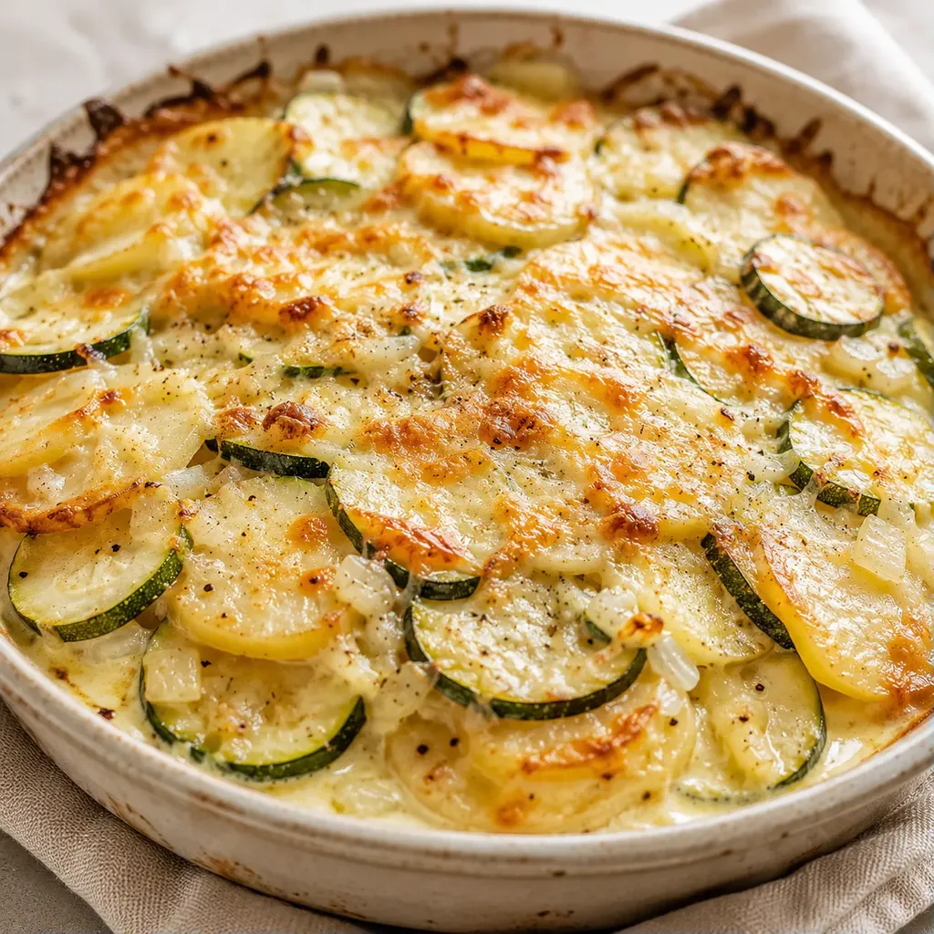 Légumes gratinés parmesan