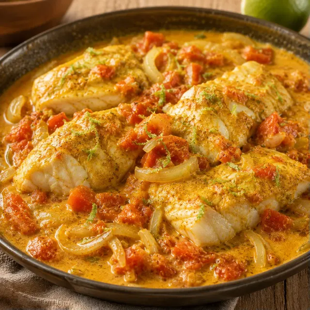 Poisson au colombo coco
