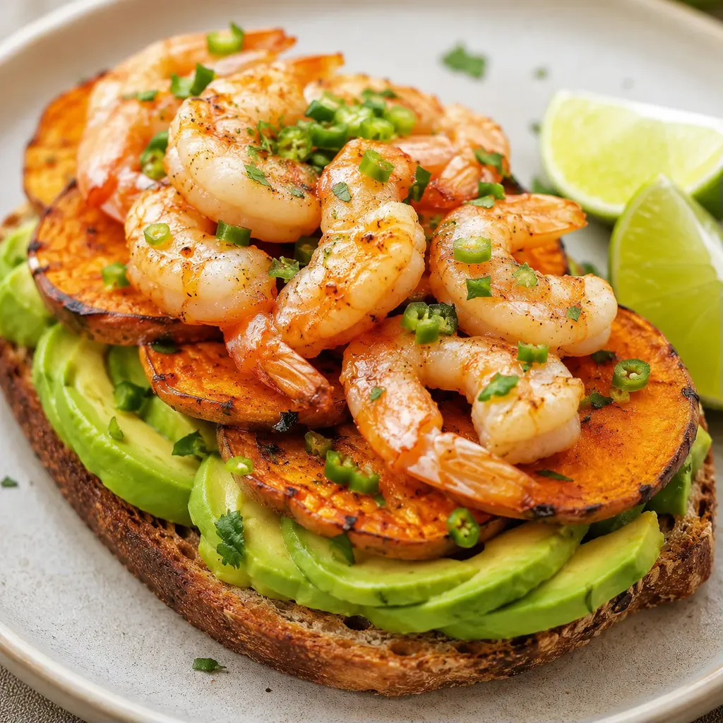 Avocat Patate Crevettes