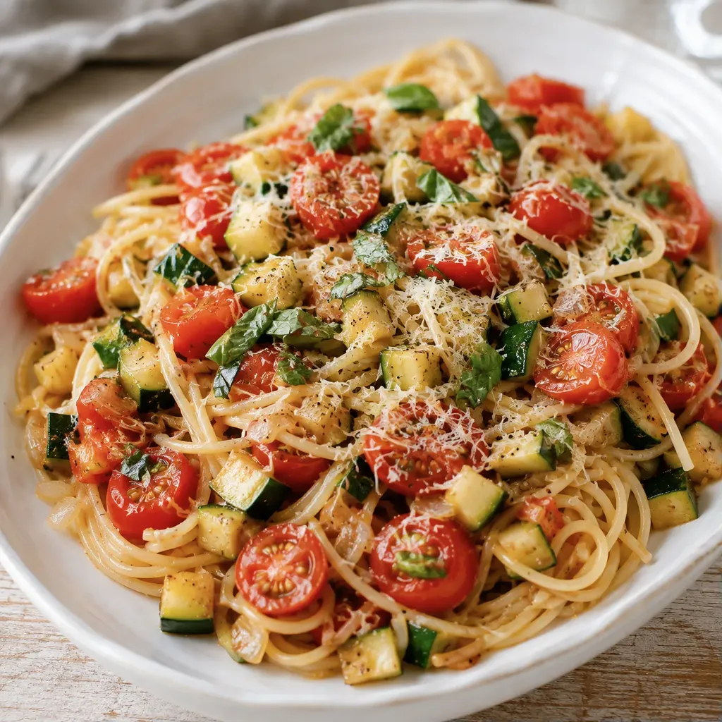 tomates courgettes parmesan