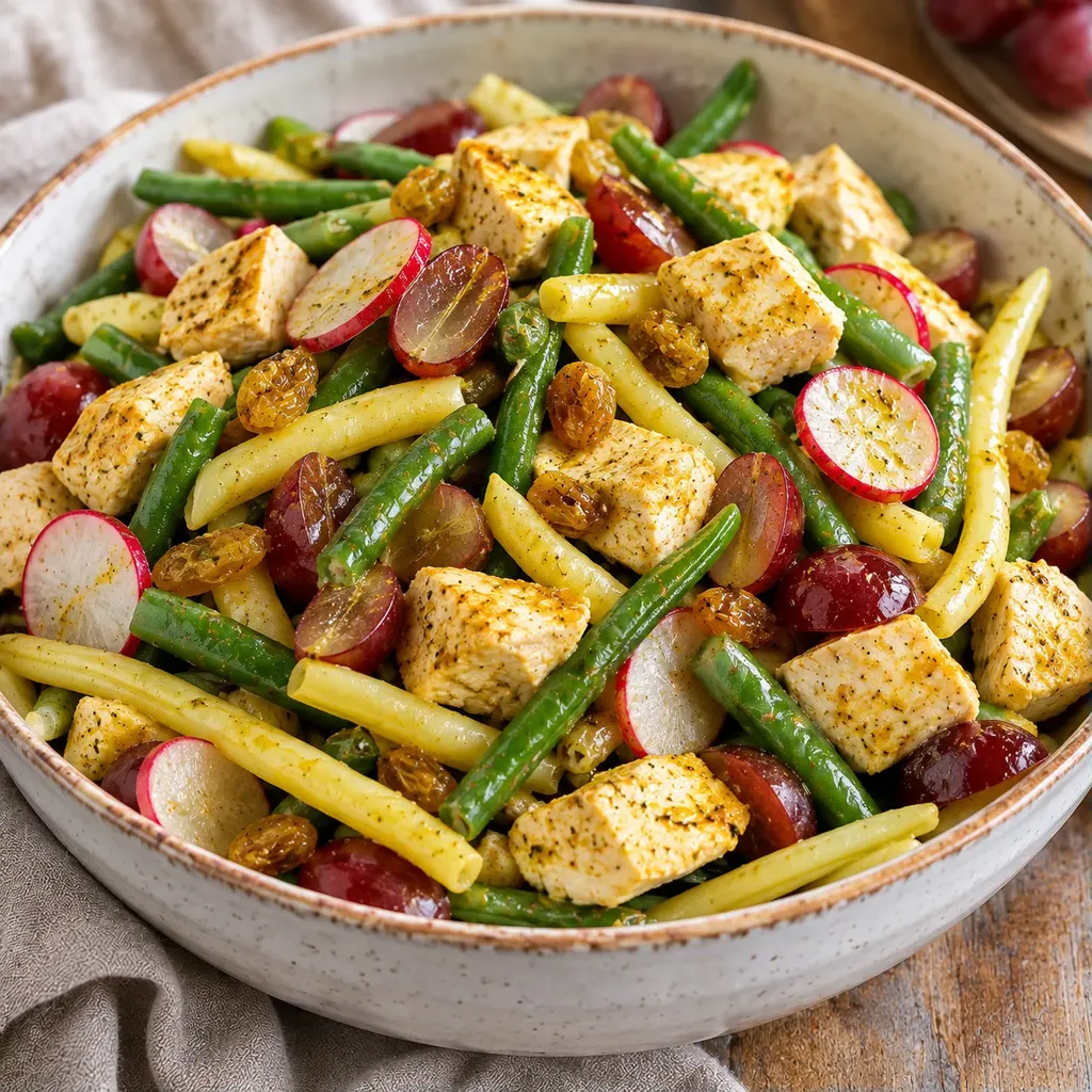 Haricots au poulet