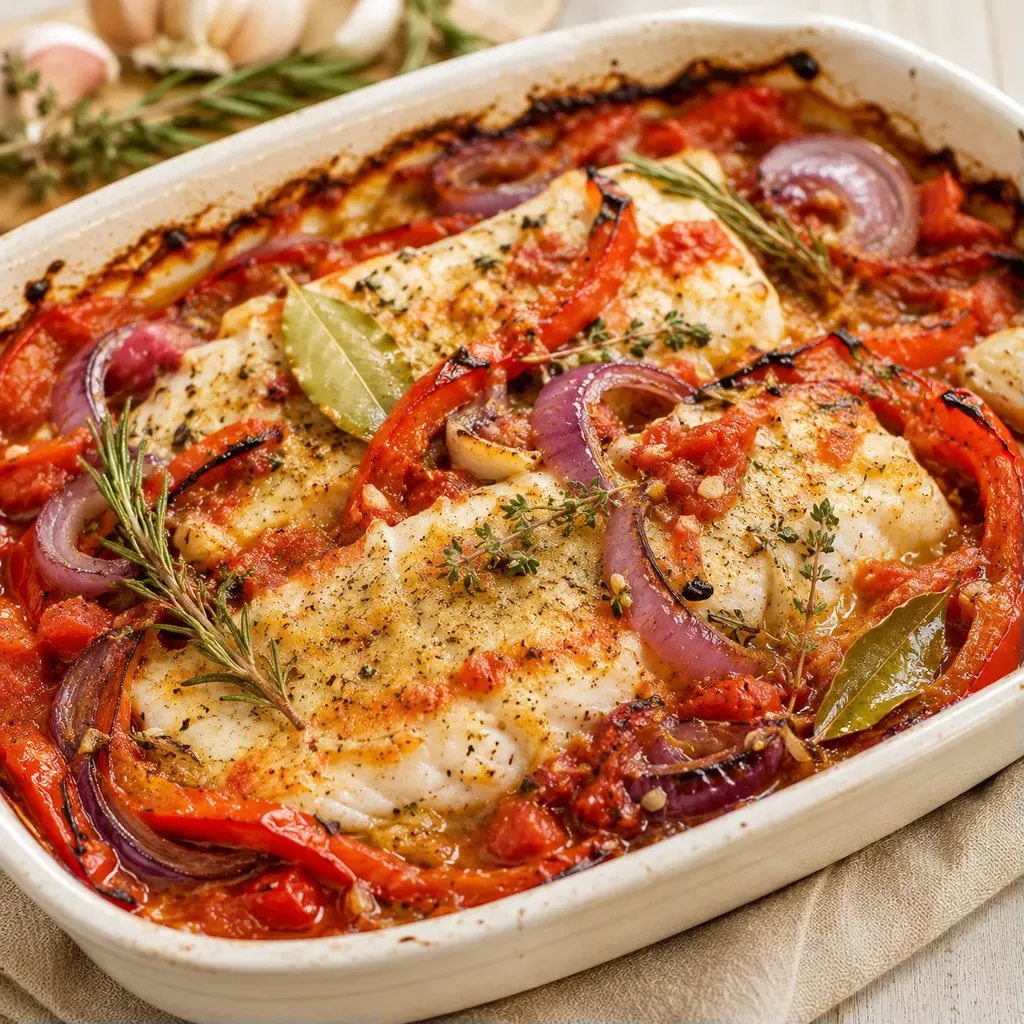 Poisson gratiné provençal