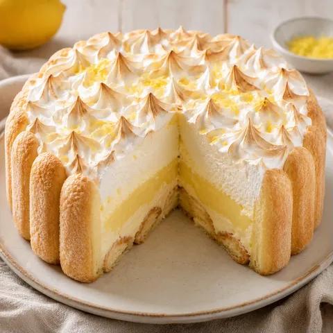 Charlotte citron légère