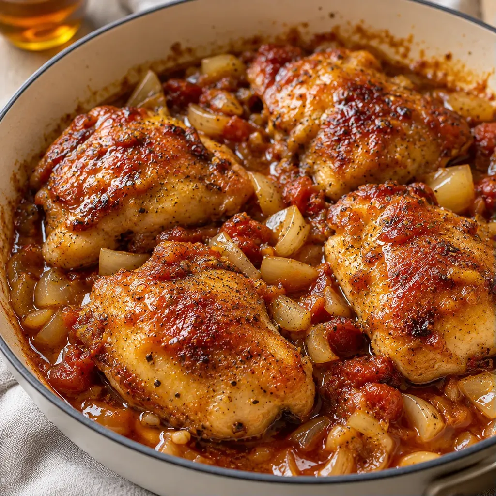 Poulet miel croustillant
