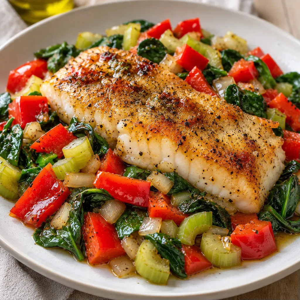 Beurre anchois légumes poisson
