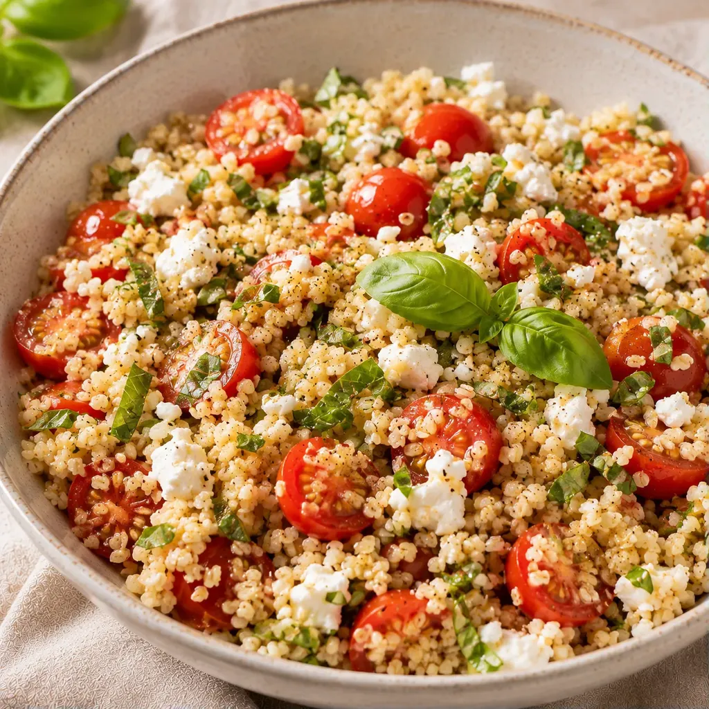 Boulgour chèvre tomates