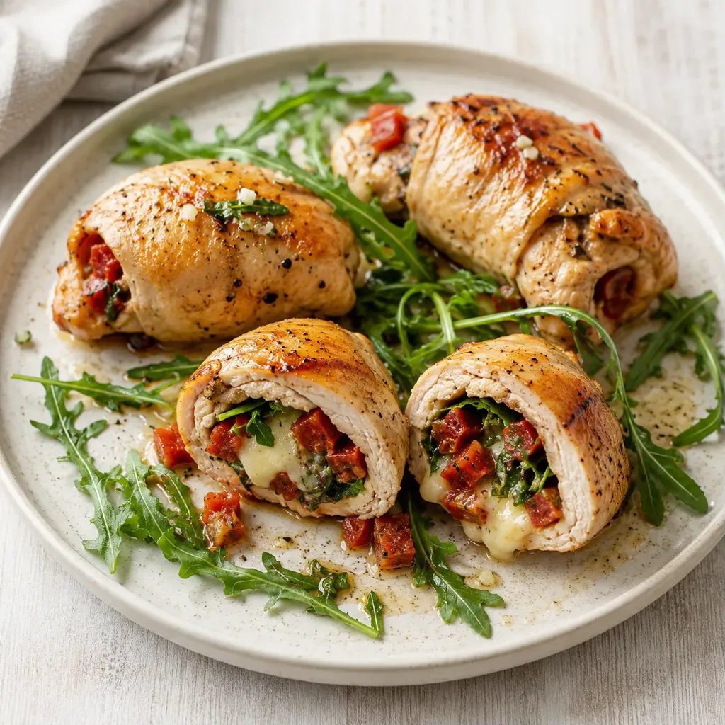 Poulet Oka chorizo