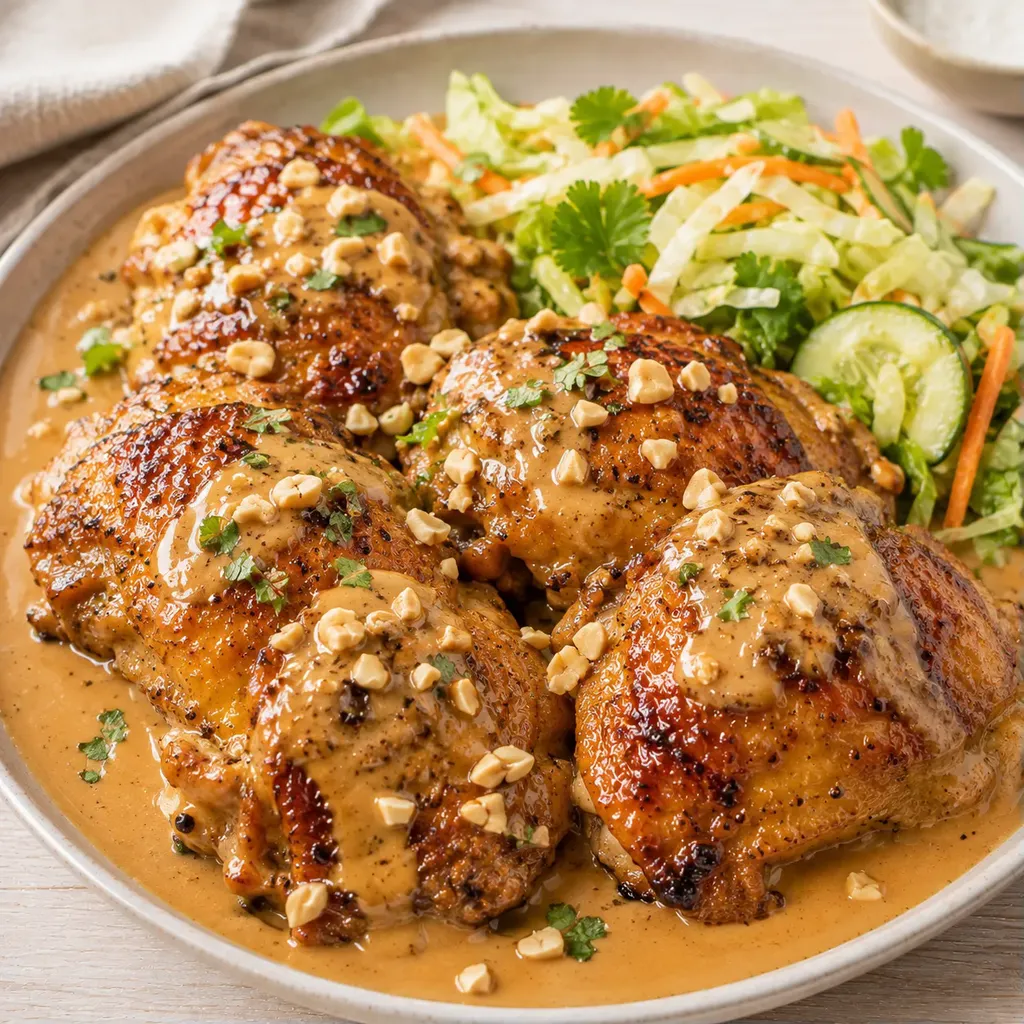 Poulet sauce four