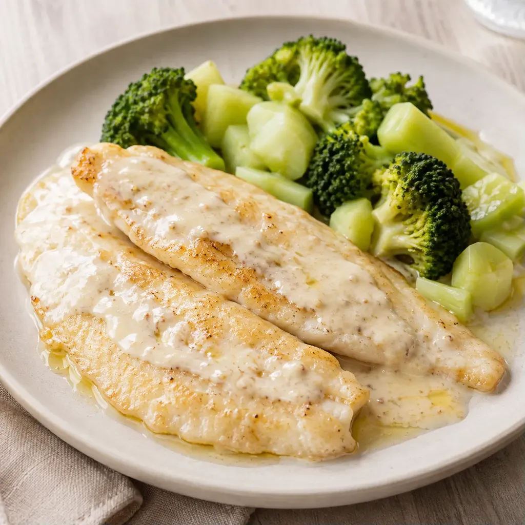 Sole sauce citron