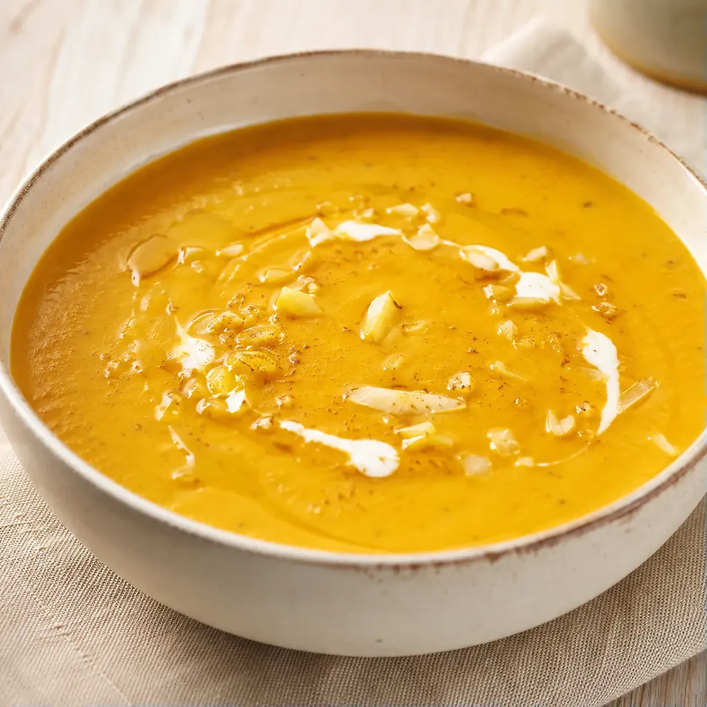 Courge cari gingembre