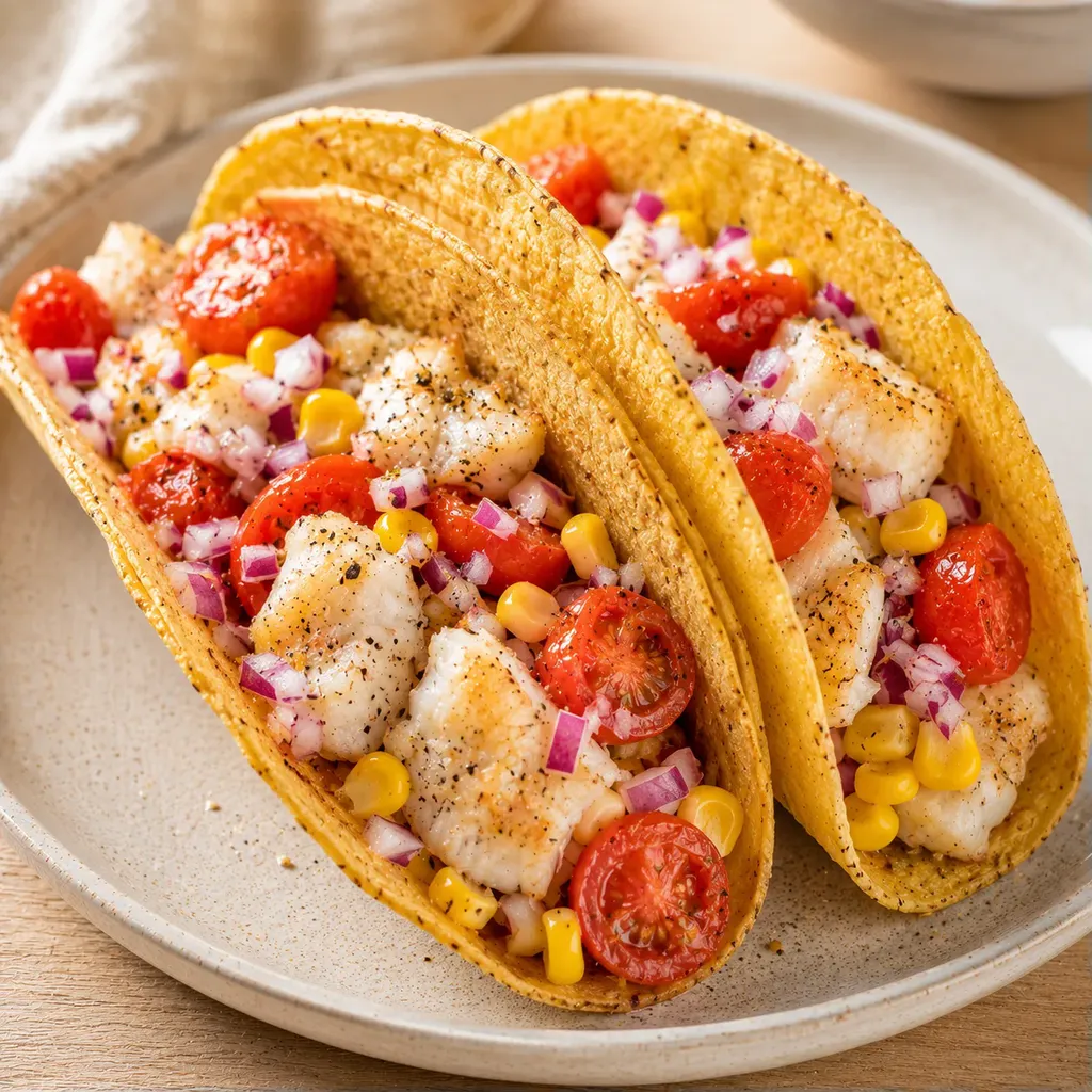 Tacos de poisson faciles