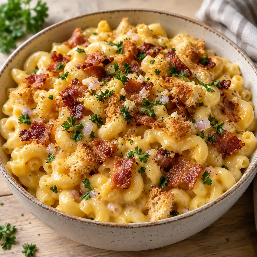 Fromage bacon macaroni