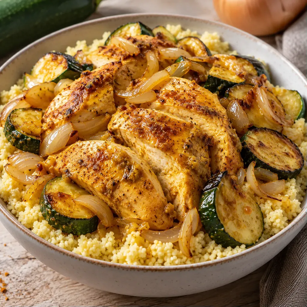 Poulet au cari savoureux