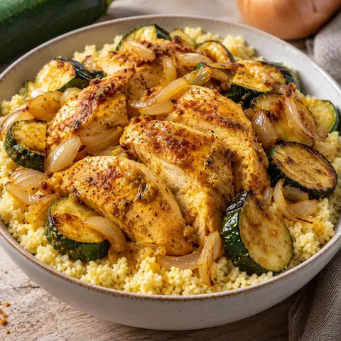 Poulet au cari savoureux