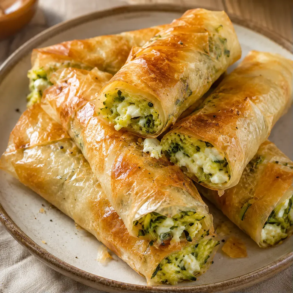 Courgettes Feta Mozza